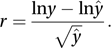 Anscombe residual