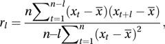 autocorrelation