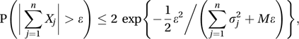 Bernstein inequality