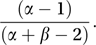 beta distribution