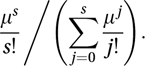 Erlang formula