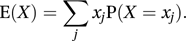 expected value