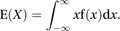 expected value
