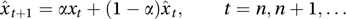 exponential smoothing