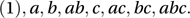 factorial design