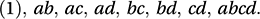factorial design