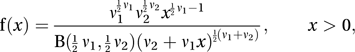F-distribution