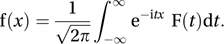 Fourier transform