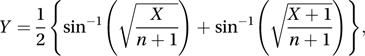 Freeman–Tukey transformation