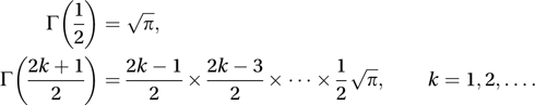 gamma function