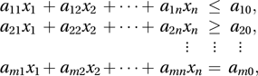 linear programming
