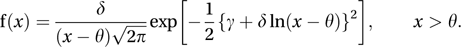 lognormal distribution