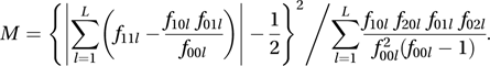 Mantel–Haenszel test