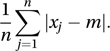 mean absolute deviation