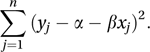 method of least squares