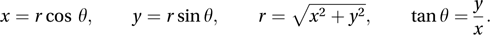 polar coordinates