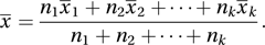pooled estimate of common mean