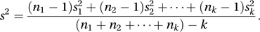 pooled estimate of common mean