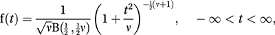 t-distribution