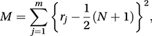 test for equality of scale