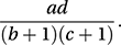 two-by-two table