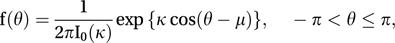 von Mises distribution