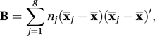 multivariate analysis of variance
