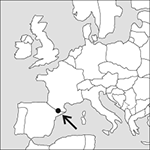 locator map of Andorra