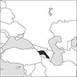 locator map of Armenia, Republic of