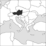 locator map of Austria