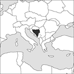 locator map of Bolivia