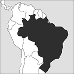 locator map of Brazil