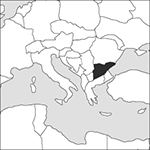 locator map of Bulgaria