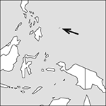 locator map of Palau